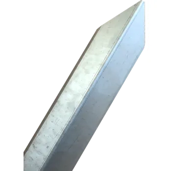 Stavební profil Ochranný roh zdiva z pozinkovaného plechu (pozinkovaný ochranný roh 1m, 1,25m a 1,5m)