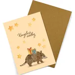 ePiPí Vánoční blahopřání - Vánoční pásovec