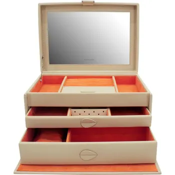 Šperkovnice Friedrich Lederwaren béžová šperkovnice Boho 20133 1