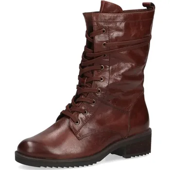 Dámská zimní obuv Kotníková kožená 9-9-25202-29-351 Caprice hnědá Barva: chestnut antic, Velikost: 39