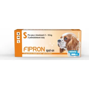 Antiparazitikum pro psa Fipron Spot On - 3 ks Velikost: S 67mg - 3 x 0,67ml