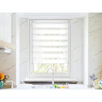 Roleta FEXI Zatemňovací Roleta Den a noc, Nature sněhobílá, A 020, 150x30 cm