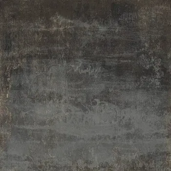 Dlažba Dlažba imitace kovu Flatiron black 60x60 cm
