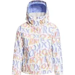 Dětská bunda Roxy Jetty Girl Bright white sunbeam lettering XL
