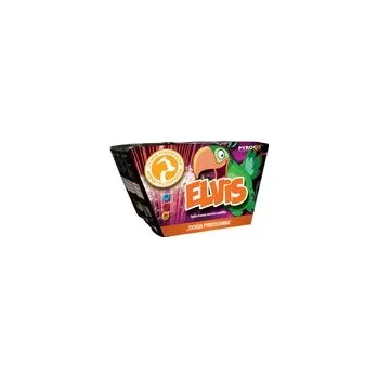 Zábavní pyrotechnika ELVIS, tichý ohňostroj šikmý 36 ran / 25 mm