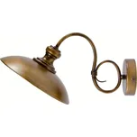 Palnas Elza nástěnné svítidlo 1xE27 60W hnědá rez