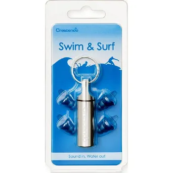 Špunty do uší na plavání Crescendo Swim & Surf 5