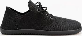 Dámské baleríny Ahinsa Shoes Bindu 2 konopné tenisky - černé 38