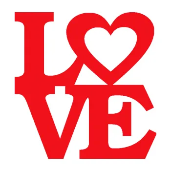 Polep vozidla SAMOLEPKA Love 004 nápis se srdíčkem (10 - červená) NA AUTO, NÁLEPKA, FÓLIE, POLEP, TUNING, VLASTNÍ TEXT, TISK, AUTOSAMOLEPKY.cz, POLEPY, OBRÁZEK, LOGO, SAMOLEPKY