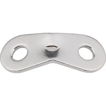 Stan Merco Double Eye spona stanového lana stříbrná