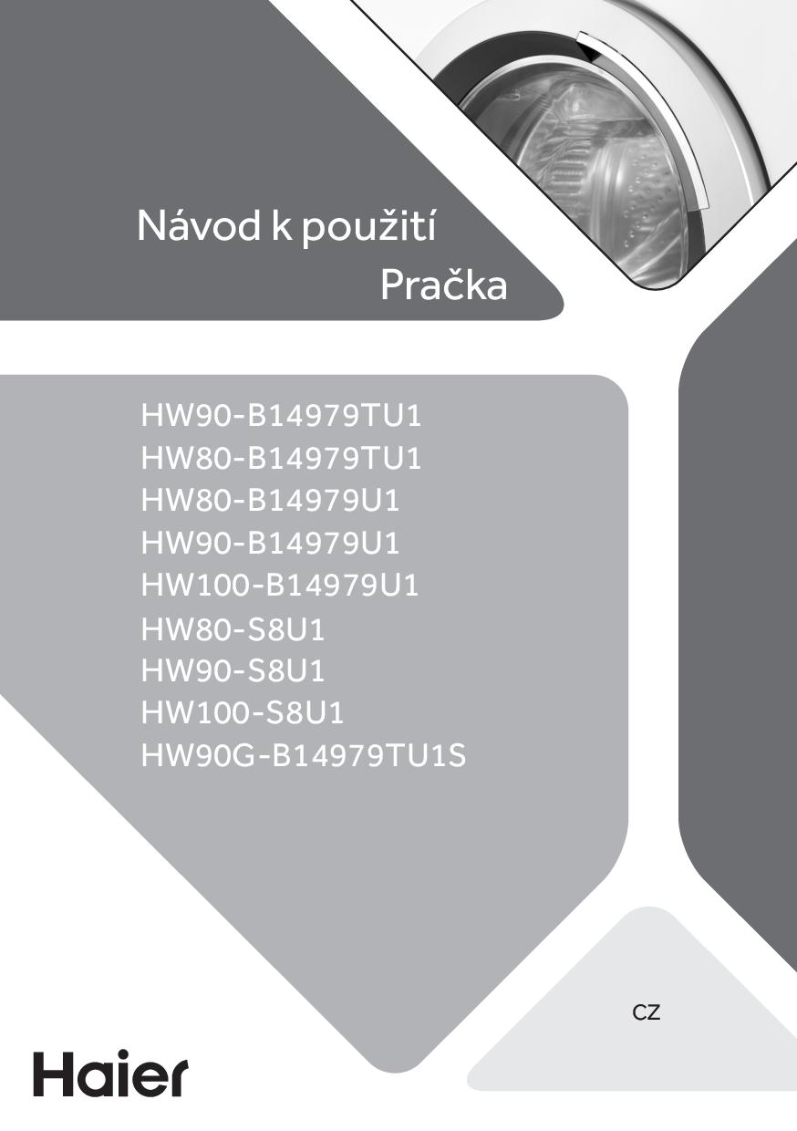 Návod k použití Haier HW90G-B14979TU1S - Zbozi.cz