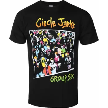 Pánské tričko Tričko metal pánské Circle Jerks - GROUP SEX - PLASTIC HEAD - PH11437 - S