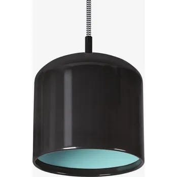 Lucis Závěsné svítidlo Juno E27, 60W ø15 cm, černo/modré