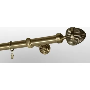 Garnýž Kovová garnýž Antik Ø 25 mm - koncovka Odeon tyč hladká