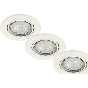 Bodové svítidlo LED zápustné osvětlení Briloner IP23 GU10 3x5 W 460 lm 3000 K bílé set