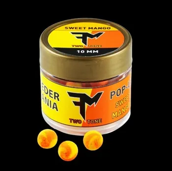 Boilies Feeder Mania Pop-Up Boilie Two Tone 10 mm - Sweet Mango
