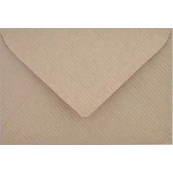 Obálka Obálka C6 kraft s proužky - 190781