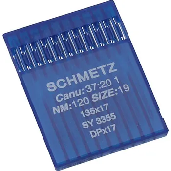 Strojové jehly pro průmyslové šicí stroje Schmetz 135X17 120