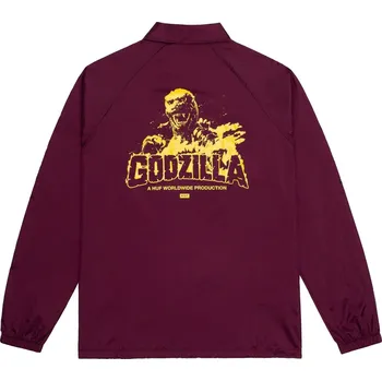 Pánská bunda huf Pánská bunda (godzilla) coach jacket plum