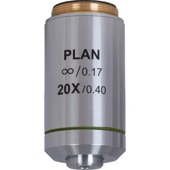 Hvězdářský dalekohled Rovinný achromatický objektiv s korekcí na nekonečno Levenhuk MED 20x