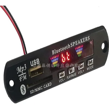 MP3 set 02D black s ovladaním , BT, MIC, SD BT