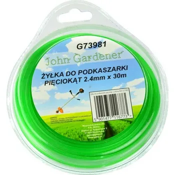 Struna do sekačky Struna do sekačky, 2,4mm, 30m, hvězdivocý profil, nylon GEKO