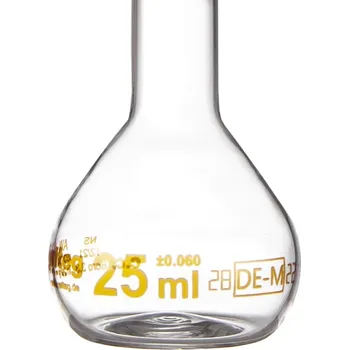 Baňka odměrná, třída přesnosti A, s NZ a PE zátkou, Objem [ml]: 10, NZ: 10/19