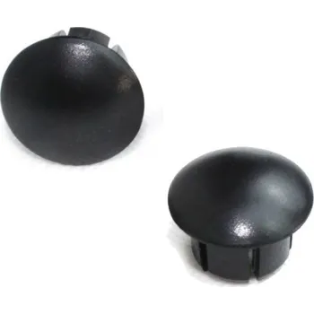 Zátka k omotávce do řídítek (2 ks) - černá