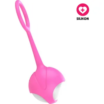 VšeNaSex.cz Silikonové venušiny kuličky Single Pleasure světle růžové