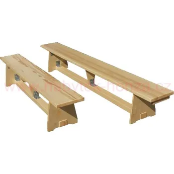 Zahradní lavice D75003 lavička smrková 300