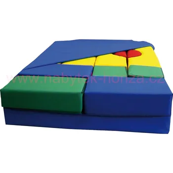 ostatní stavebnice Stavebnice molitanová M30 - 18 dílů