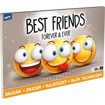 Skicák A3/20 listů - Smajlíci