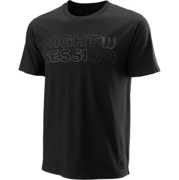 Pánské tričko Wilson Night Session Tech Tee M