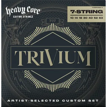 Příslušenství pro strunný nástroj Dunlop TVMN10637 String Lab Trivium 7-String Struny pro elektrickou kytaru
