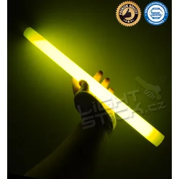 Signalizace záběru Svítící tyč (chemické světlo) MONSTER Lightstick 36cm - Bílá