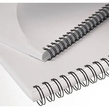 Vázací hřbet Kroužkový hřbet kovový 3:1 - 5,5 mm - černý (1 ks) - KUSOVÝ PRODEJ