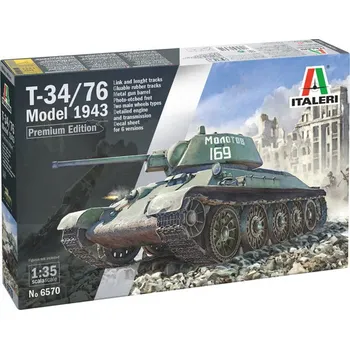 Plastikový model 1:35 T-34/76 Mod. 1943 (Premium Edition)