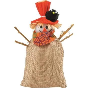 Vánoční dekorace Strašák jutový 13 cm