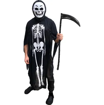 Karnevalový kostým Plášť kostlivec