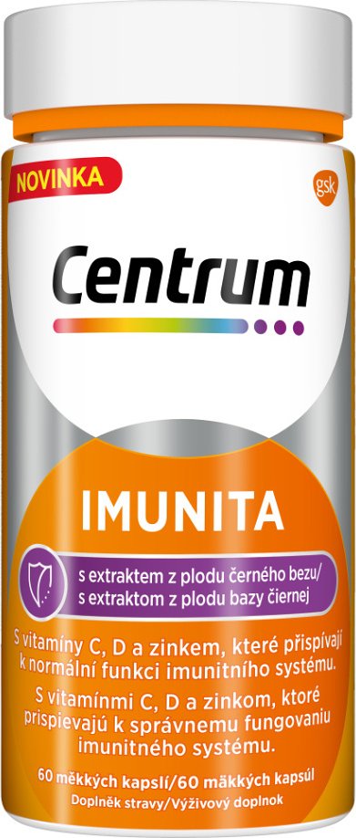 Centrum Imunita s extraktem z černého bezu 60 cps. od 319 Kč - Zbozi.cz