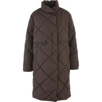 ZIMNÍ ČOKOLÁDOVÁ PROŠÍVANÁ BUNDA Jacqueline de Yong