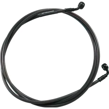 Palivový systém pro motocykl Brzdová hadice zadní Stage6 200cm, 90° + 45°