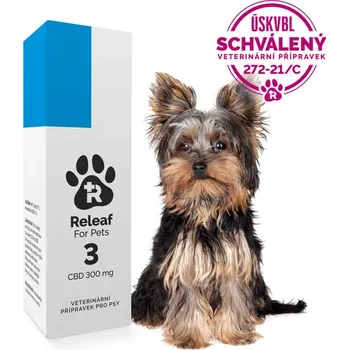 Releaf 3 CBD olej pro psy 10 ml
