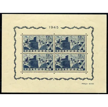 Poštovní známka CTT - Portugal post (1946) MiNr. 700 ** - Portugalsko - BLOCK 10 - Portugalské hrady