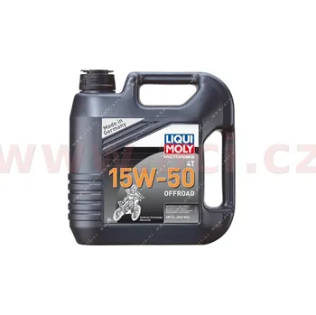 Motorový olej LIQUI MOLY Motorbike 4T 15W50 Offroad,syntetický motorový olej 4 l