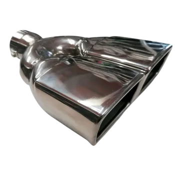 Koncovka výfuku Sportovní nerez koncovka výfuku dual hranaté