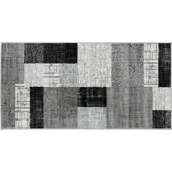 Koberec Luana Koberec kusový Frizé 120 x 170 cm, vzor 9473, barva šedá