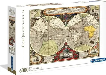 Puzzle Clementoni Antická námořní mapa 6000 dílků