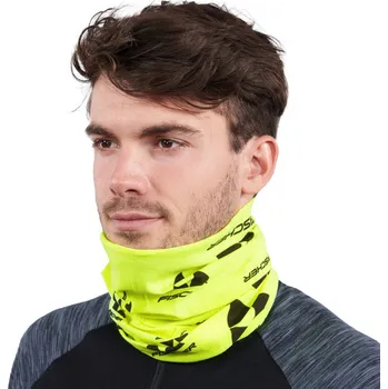 Šátek Šátek Fischer CI-Logo Yellow/Black (Multifunkční šátek žlutočerný, nákrčník)