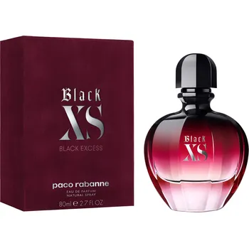 Parfém Paco Rabanne Paco Rabanne Black XS 2018 SET: Parfémovaná voda 80ml + Tělové mléko 100ml pre ženy Parfémovaná voda